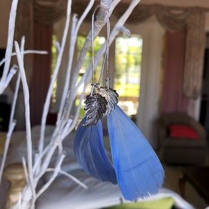 Unique Feather & Leaf Earrings!